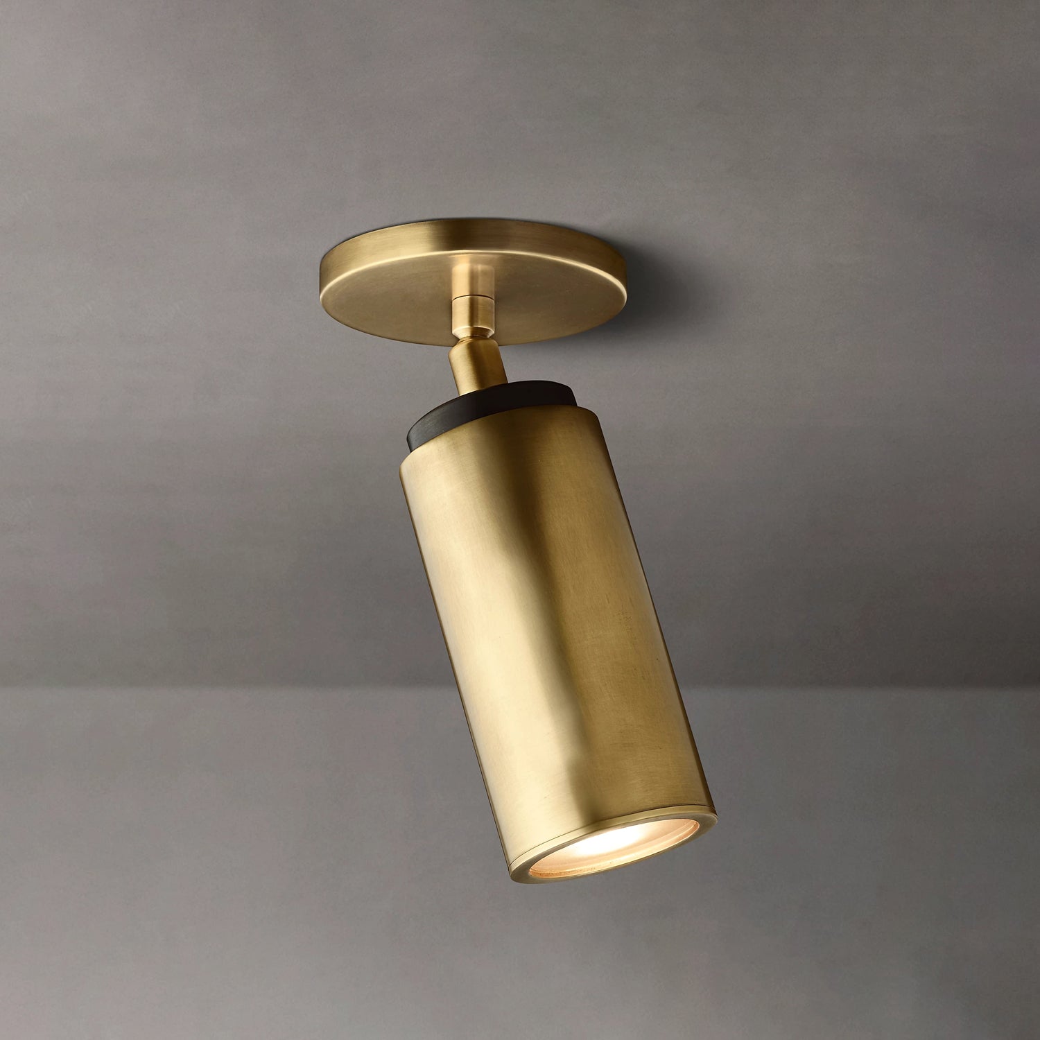 The Adjustable Classic: Brass Adjustable Spotlight