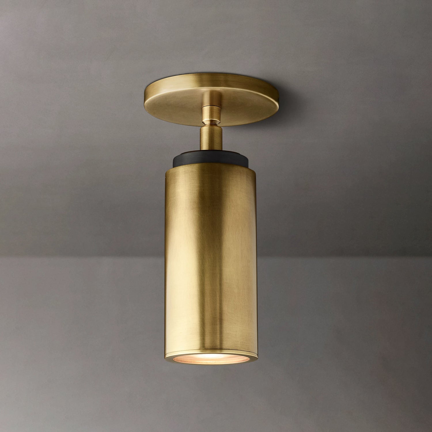 The Adjustable Classic: Brass Adjustable Spotlight