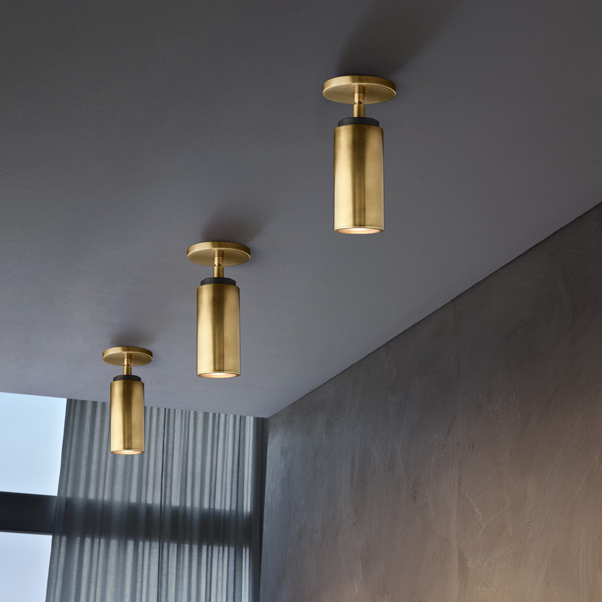 The Adjustable Classic: Brass Adjustable Spotlight