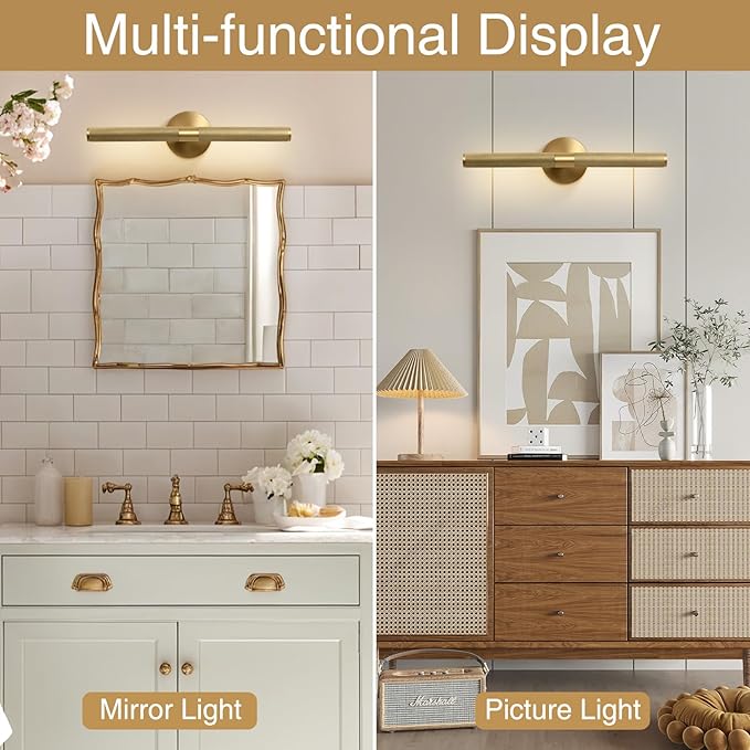 Klee: Solid Brass Modern Picture Light