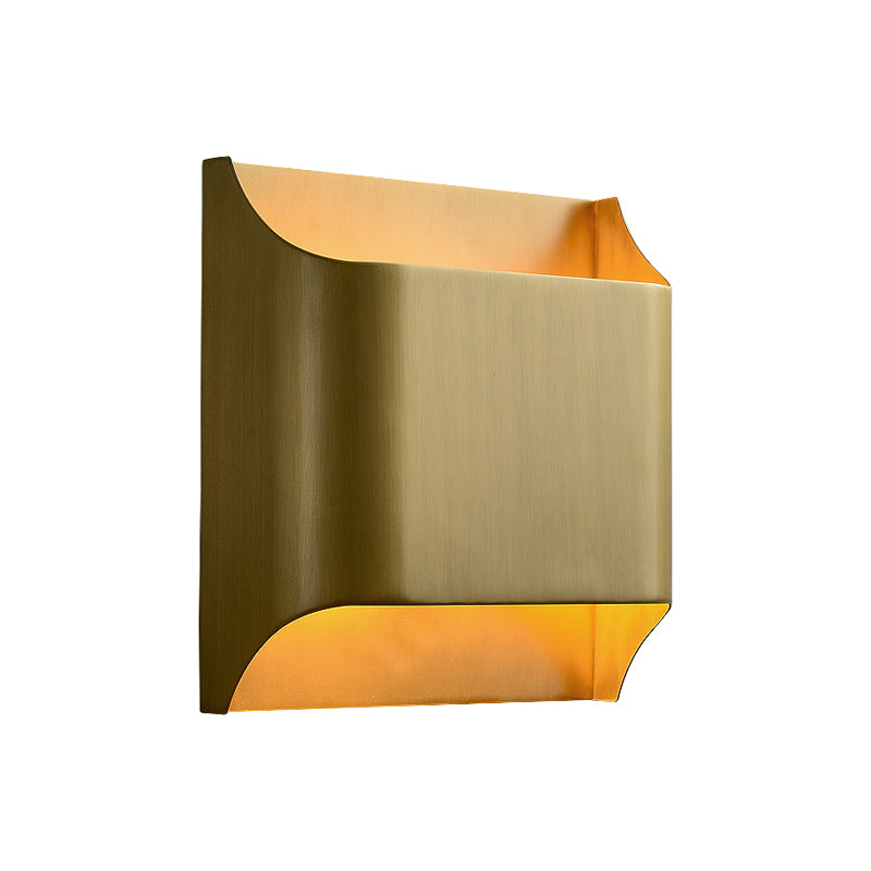 Blair 8: a Modern Wall Light Sconce in Brass