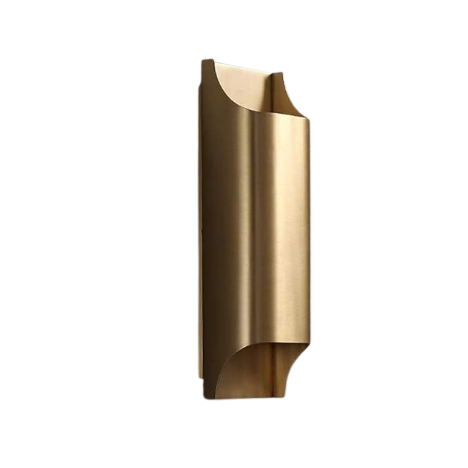 Blair 12 : a Contemporary Wall Light Sconce in Brass