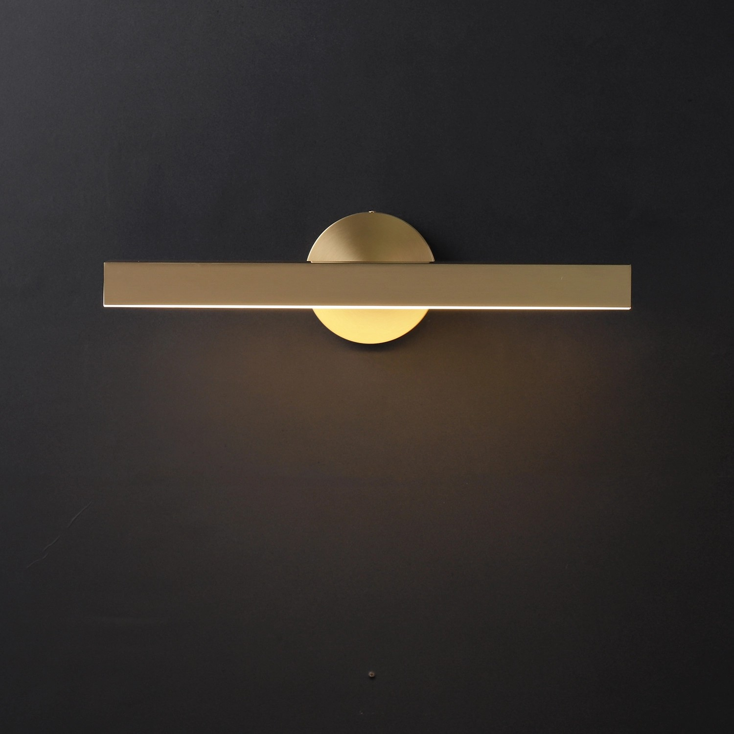 Frame: Solid Brass Picture Light with Clean Lines