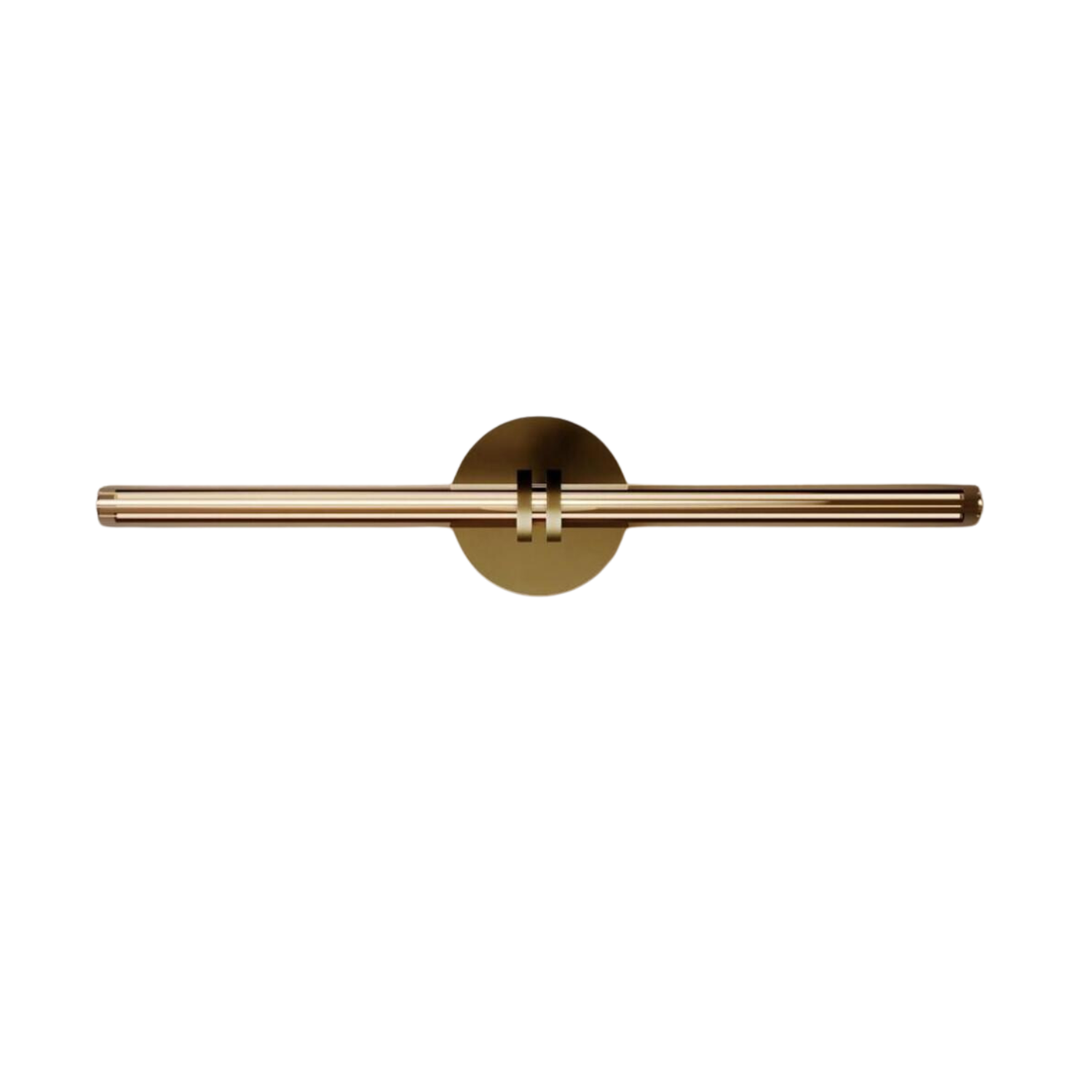 Steichen : Solid Brass Art Deco Picture Light